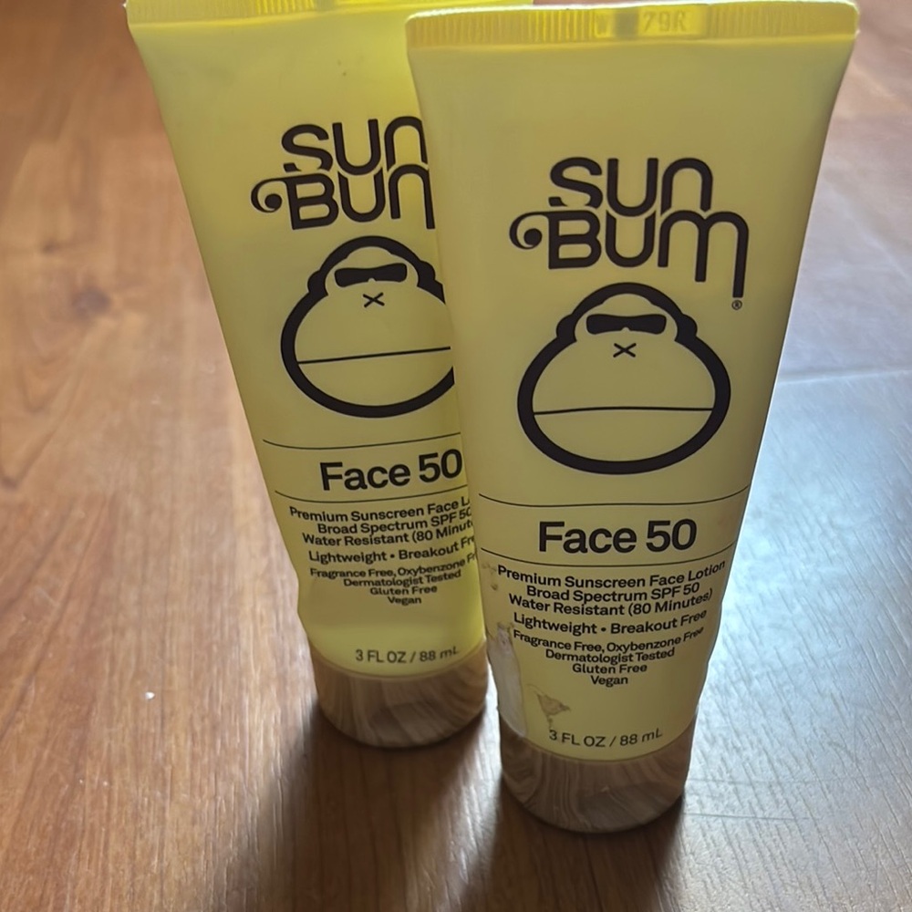 Sun Bum | Bundle Face 50 Sun Lotion | Lightweight & Breakout Free | Vacation 2